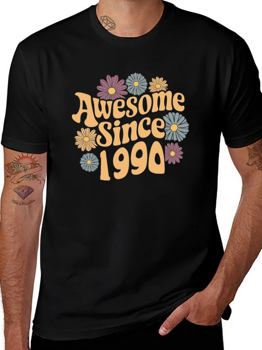 Awesome Since 1990 Graphic T-Shirt