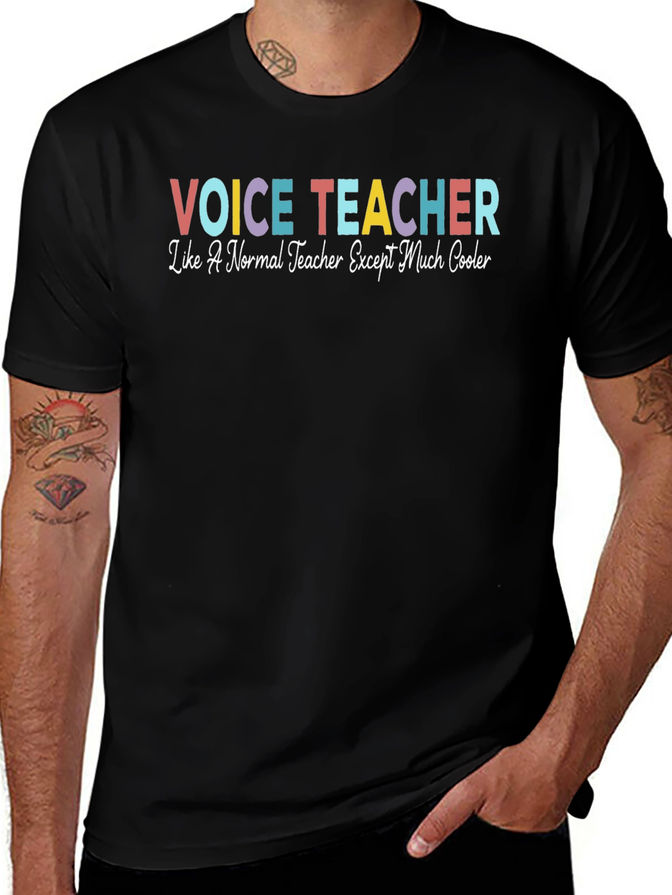 Voice Teacher T-Shirt: Cool Teacher Gift