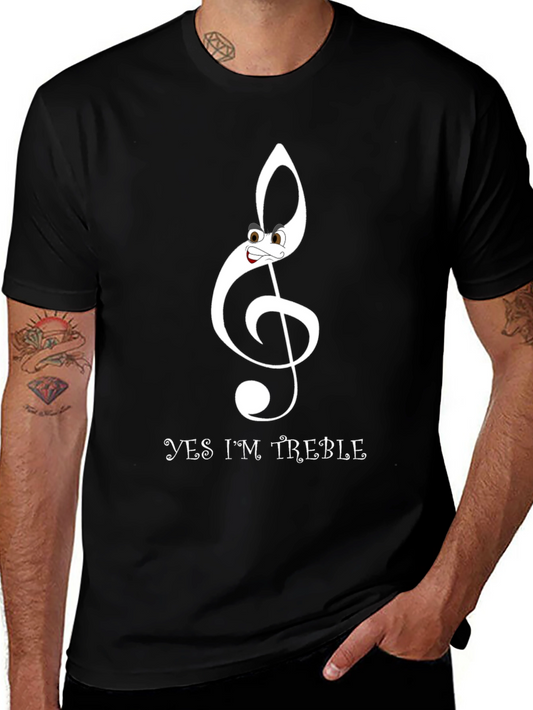 Funny Yes Im Treble Music T-Shirt
