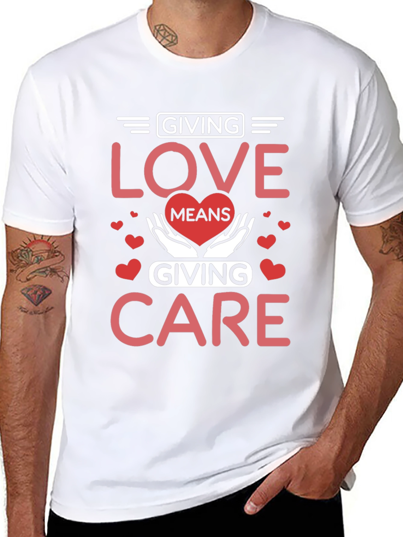 Giving Love Means Giving Care T-Shirt