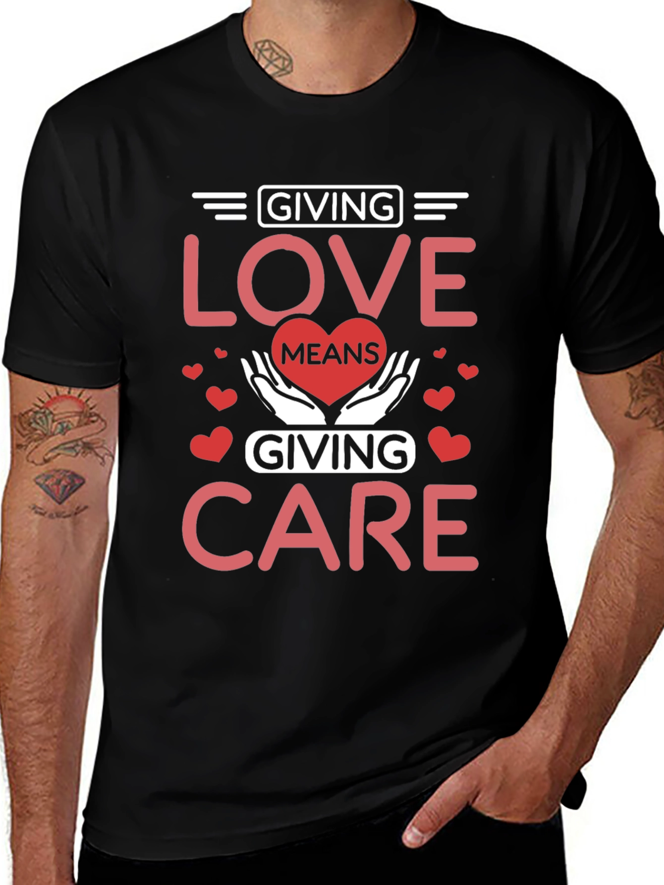 Giving Love Means Giving Care T-Shirt