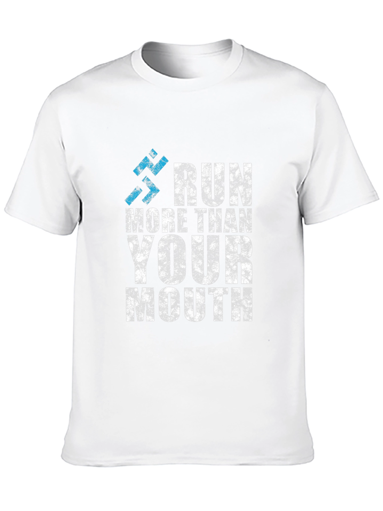 Run More Than Your Mouth Graphic Tee