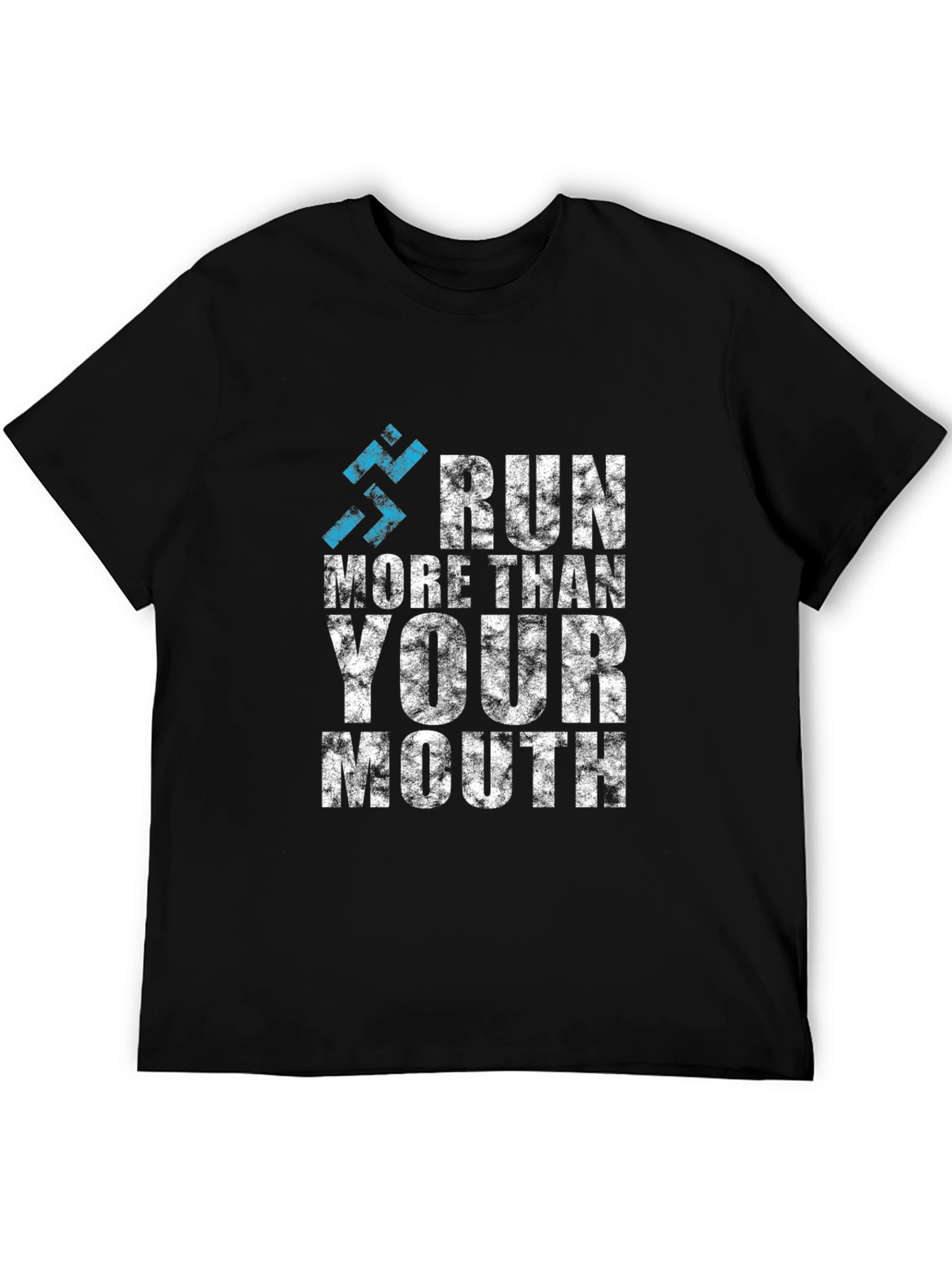 Run More Than Your Mouth Graphic Tee