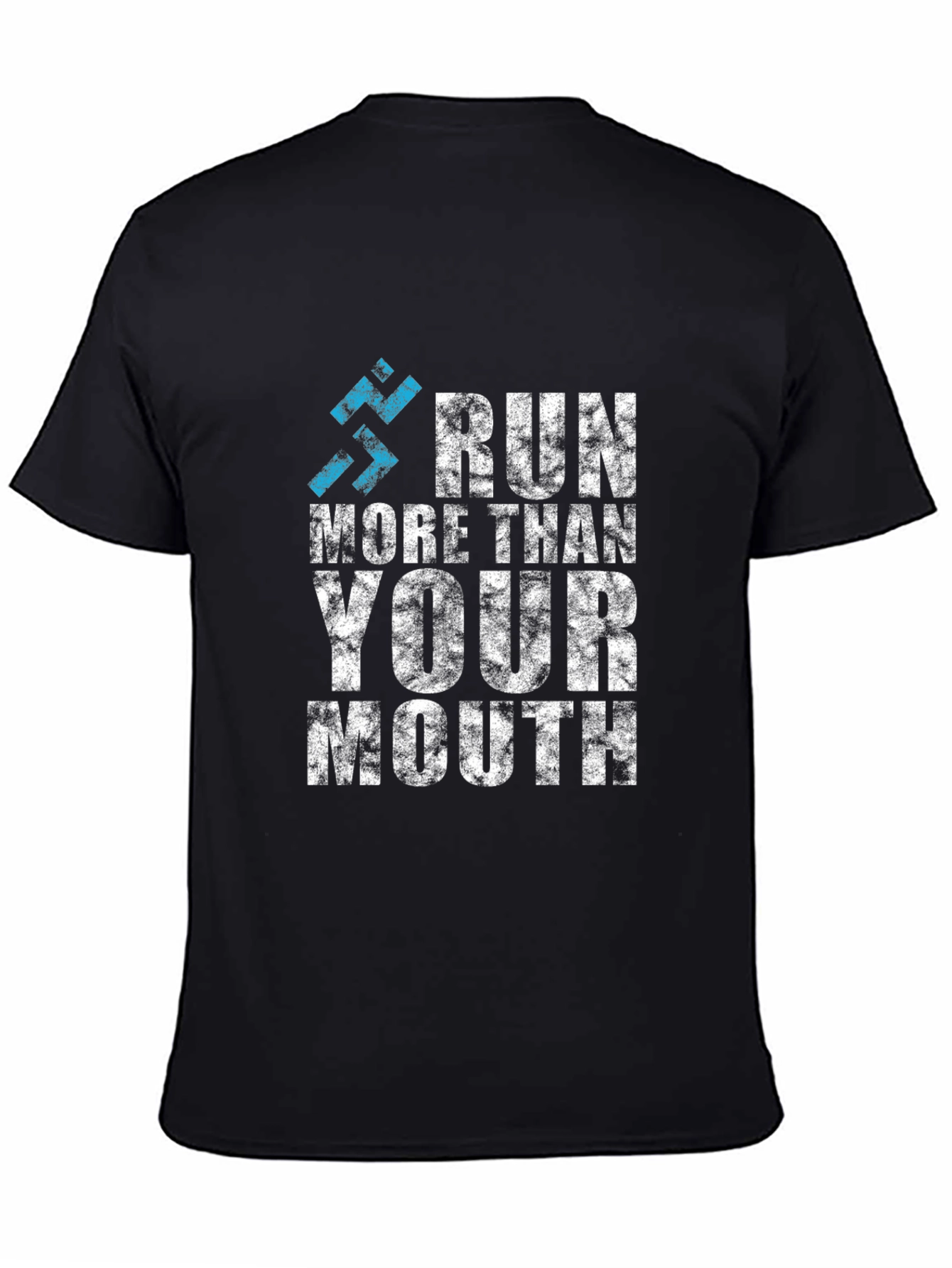 Run More Than Your Mouth Graphic Tee