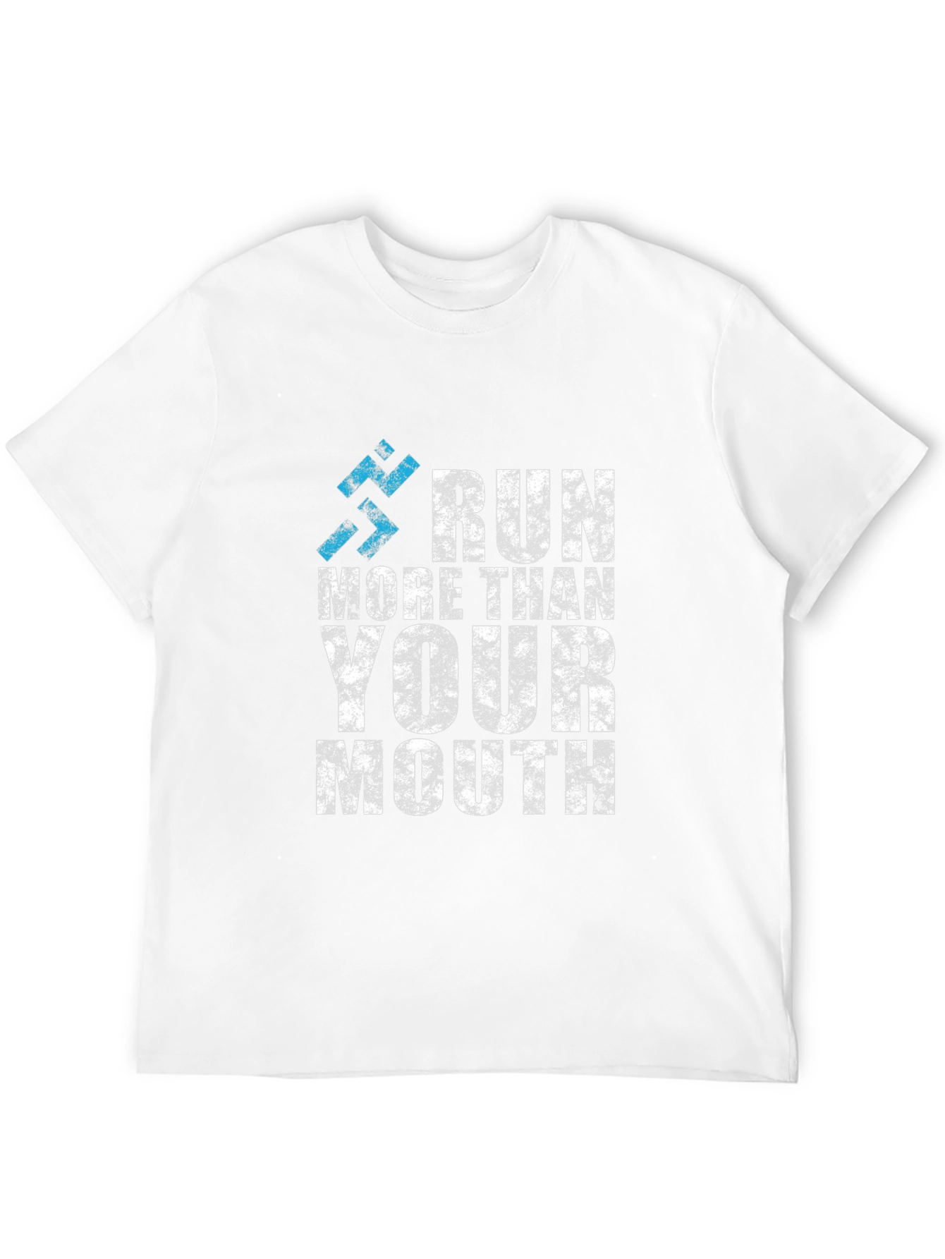 Run More Than Your Mouth Graphic Tee