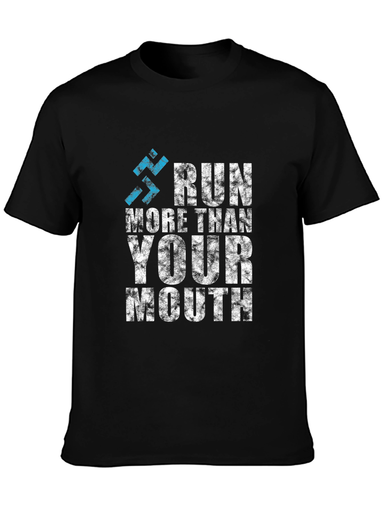 Run More Than Your Mouth Graphic Tee