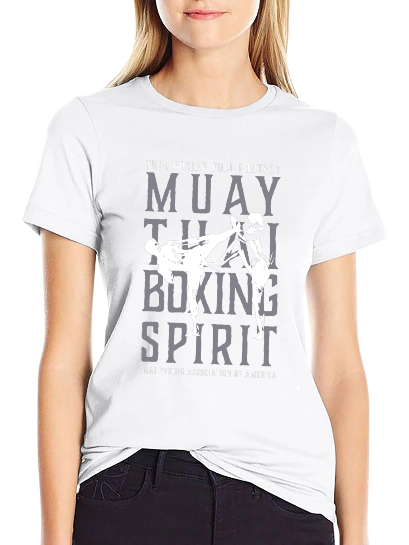 Muay Thai Boxing T-Shirt - Full Contact Spirit