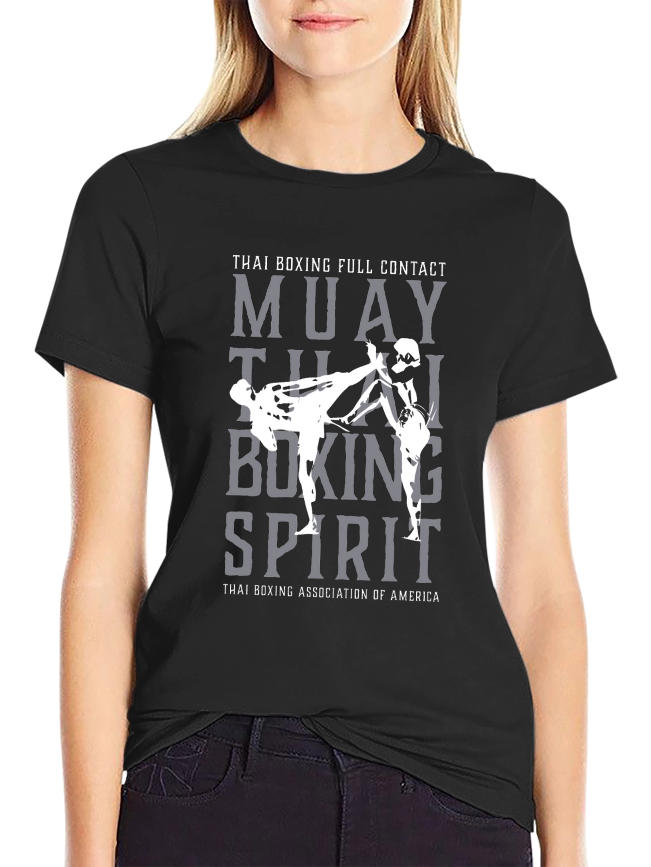 Muay Thai Boxing T-Shirt - Full Contact Spirit