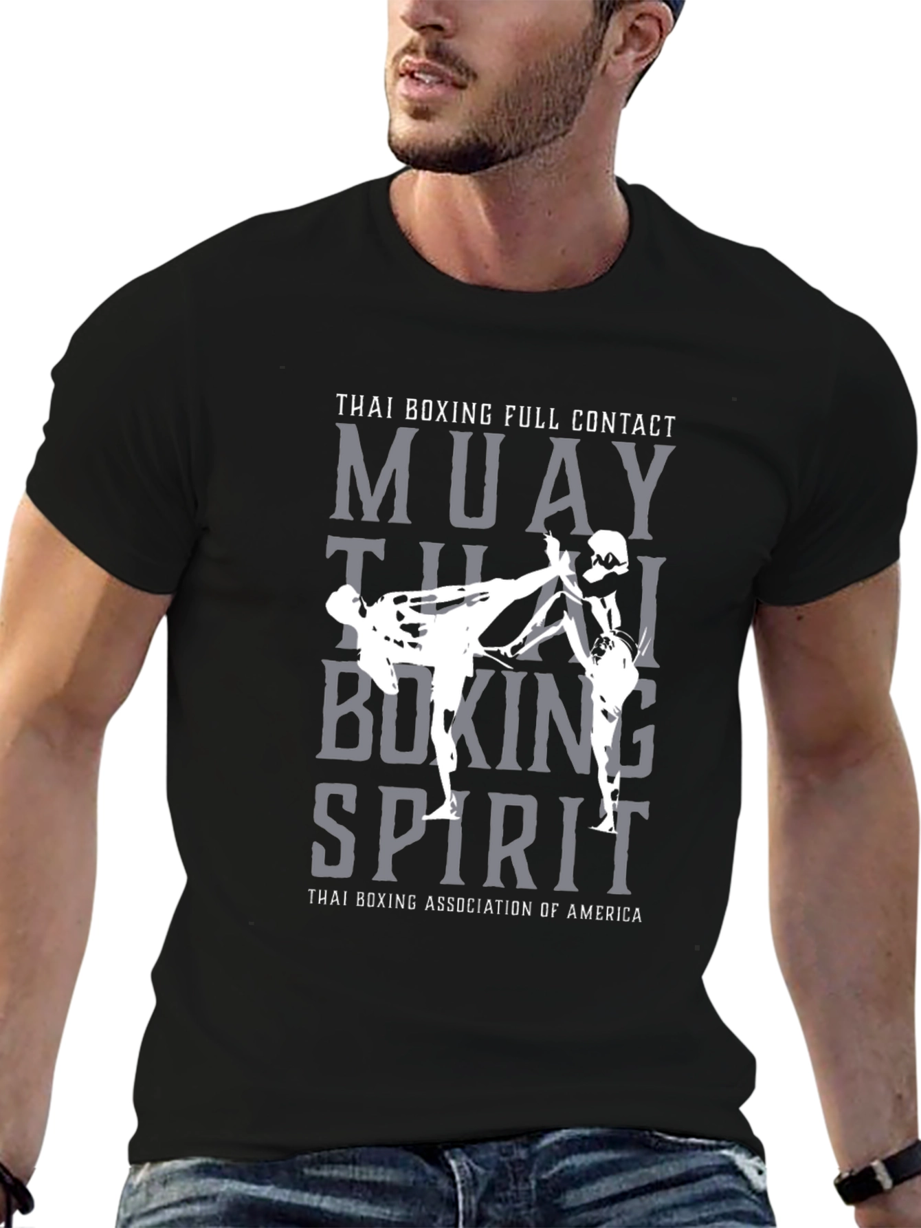 Muay Thai Boxing T-Shirt - Full Contact Spirit