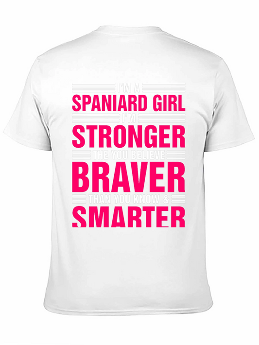 Strong Spaniard Girl Graphic T-Shirt