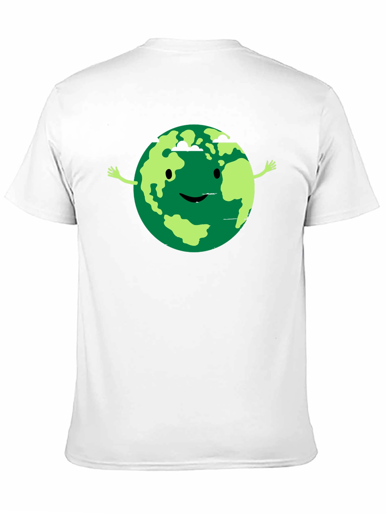 Earth Smiling Graphic T-Shirt