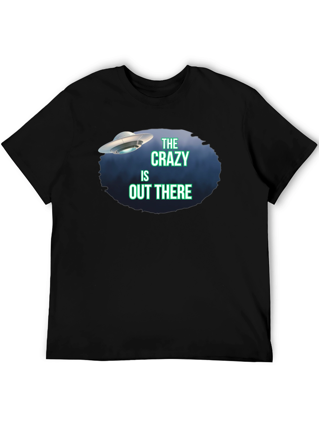 The Crazy Is Out There UFO Graphic Tee