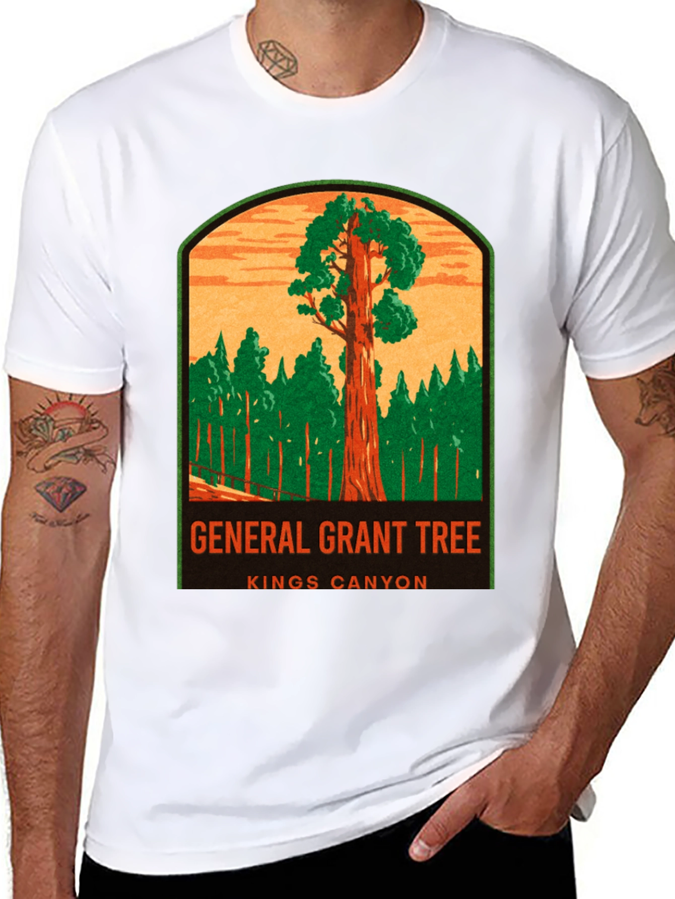 General Grant Tree T-Shirt - Kings Canyon Tee