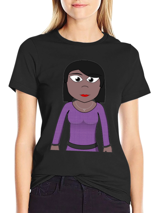Cartoon Woman T-Shirt