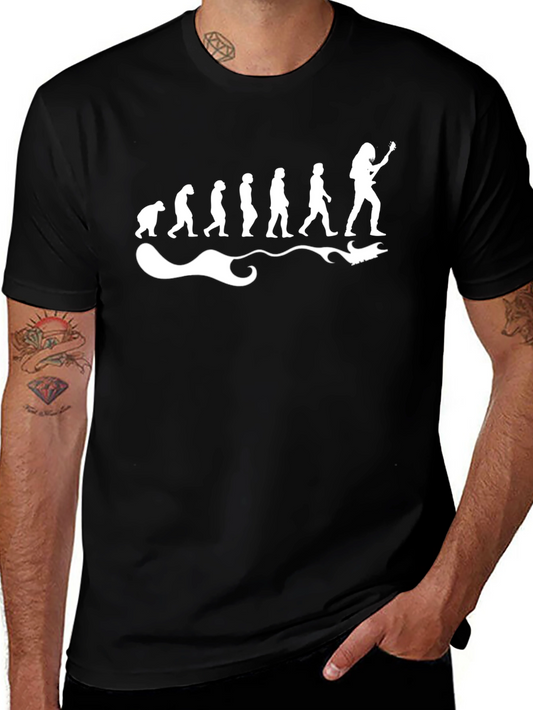Evolution of Rocker T-Shirt - Black