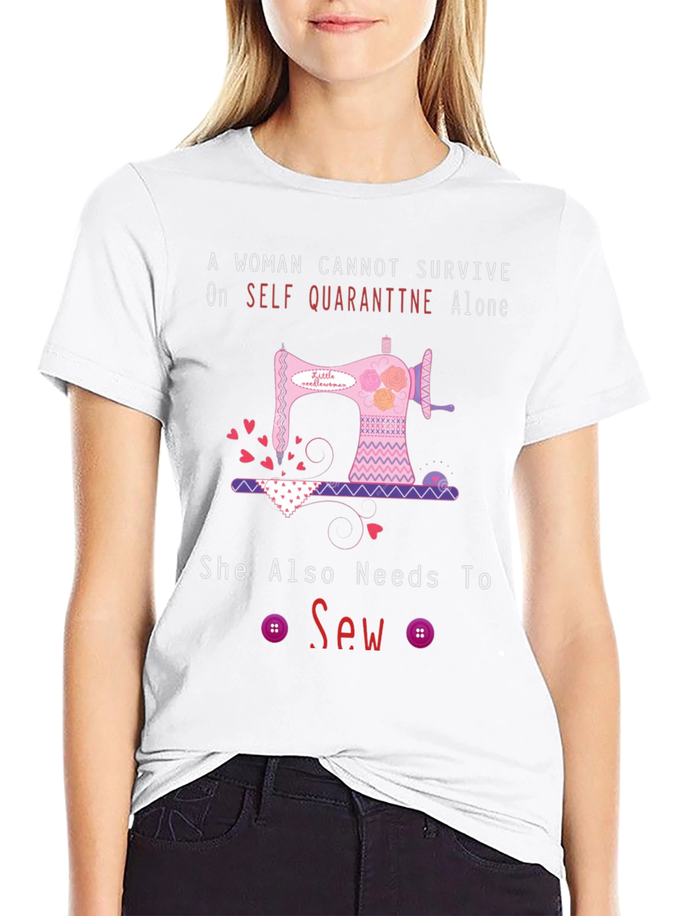 Sewing Lover T-Shirt: Self-Quarantine Needs