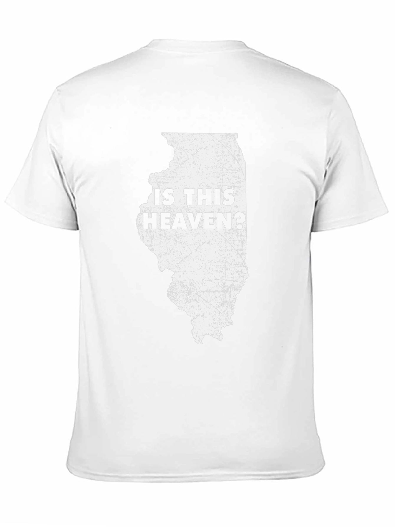 Illinois Is This Heaven? Graphic Tee - Black
