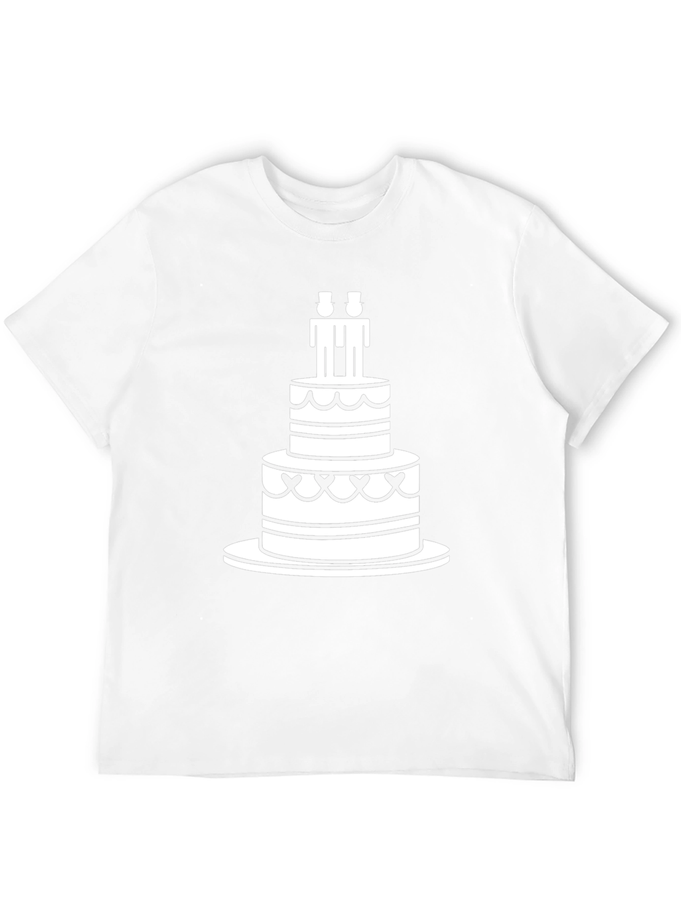 Celebration T-Shirt: Cake & Grooms
