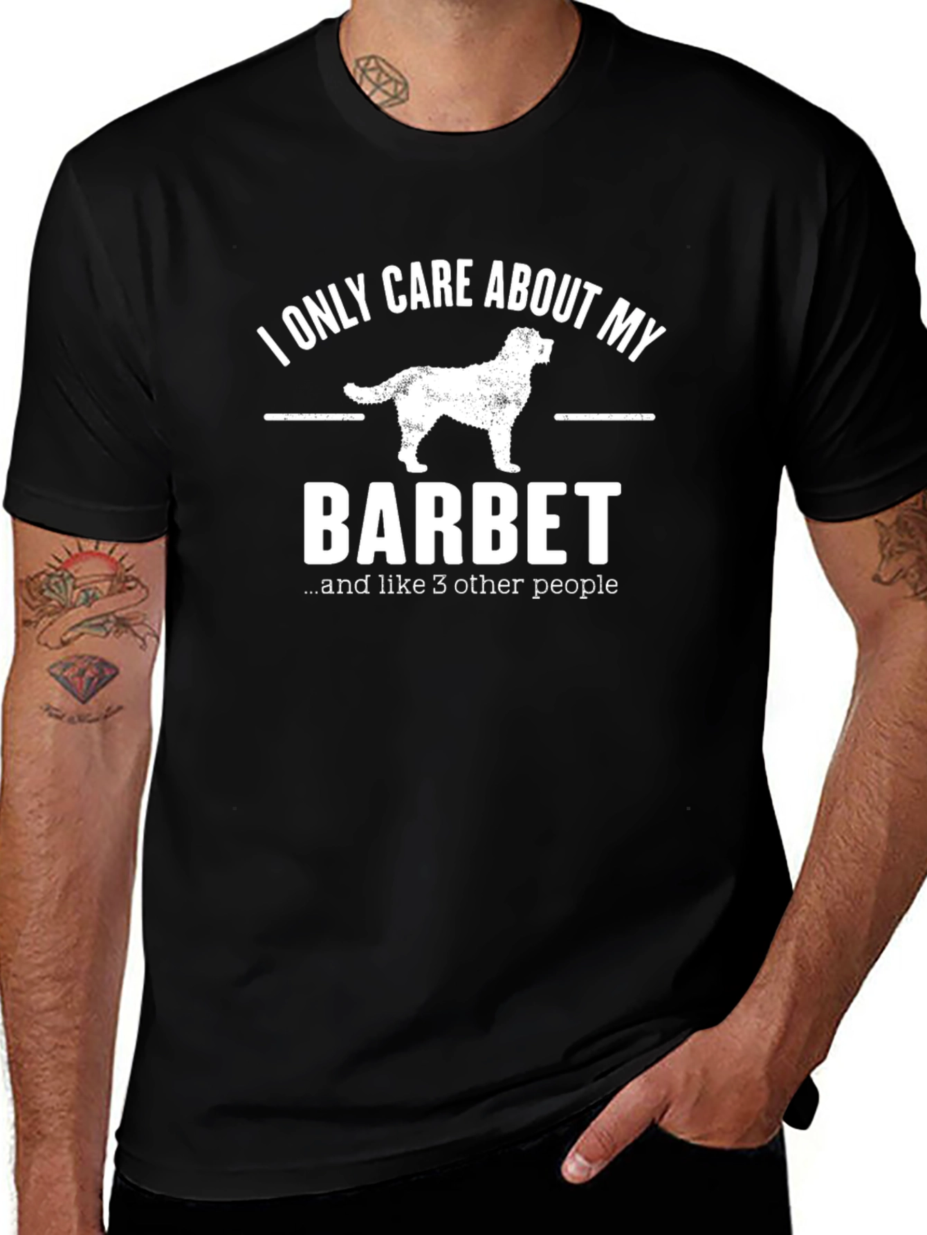 Barbet Dog Lover T-Shirt - Funny Pet Owner Tee