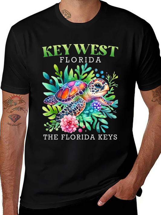 Key West Florida Turtle T-Shirt
