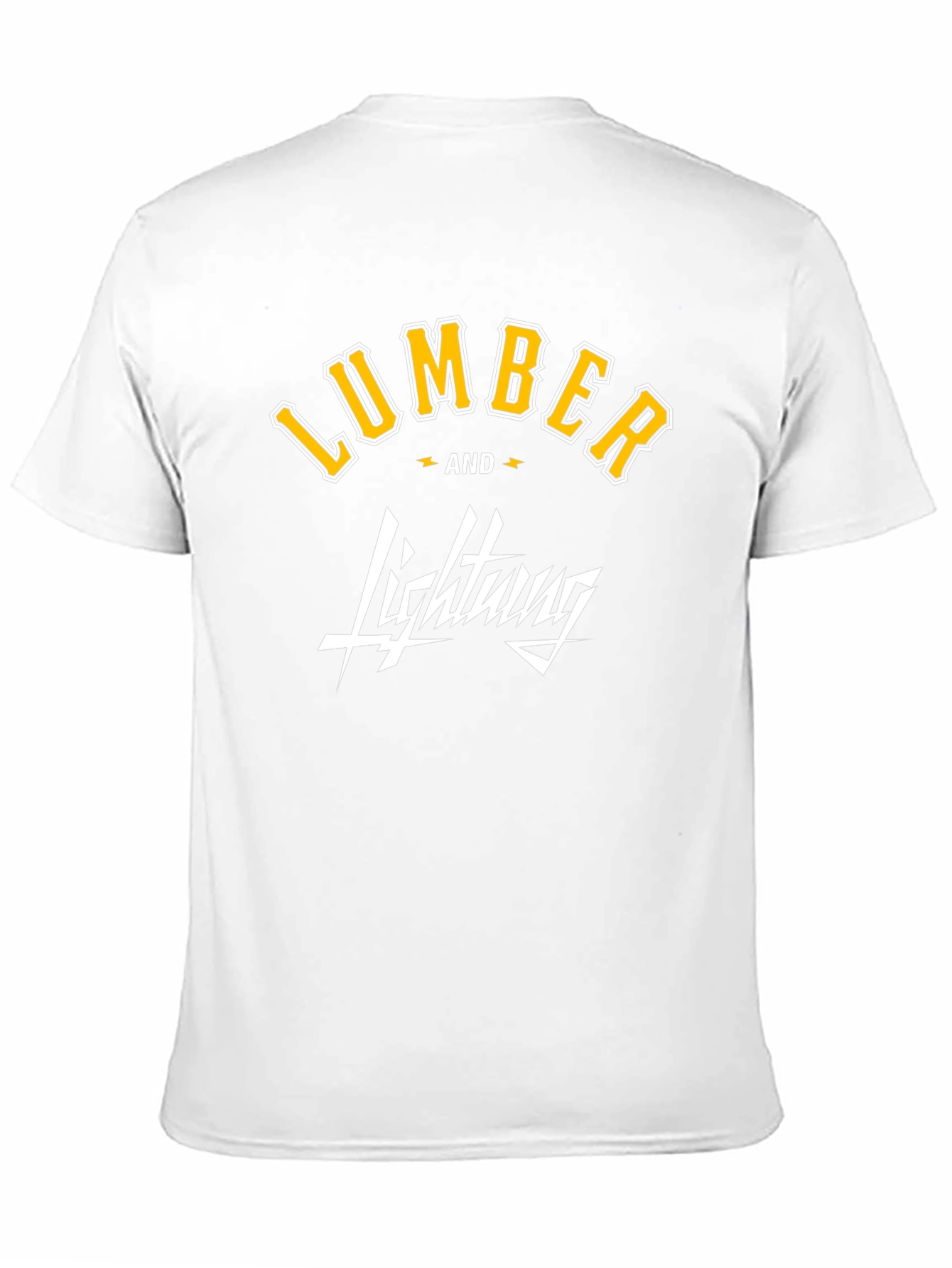 Lumber and Lightning Graphic T-Shirt - Black