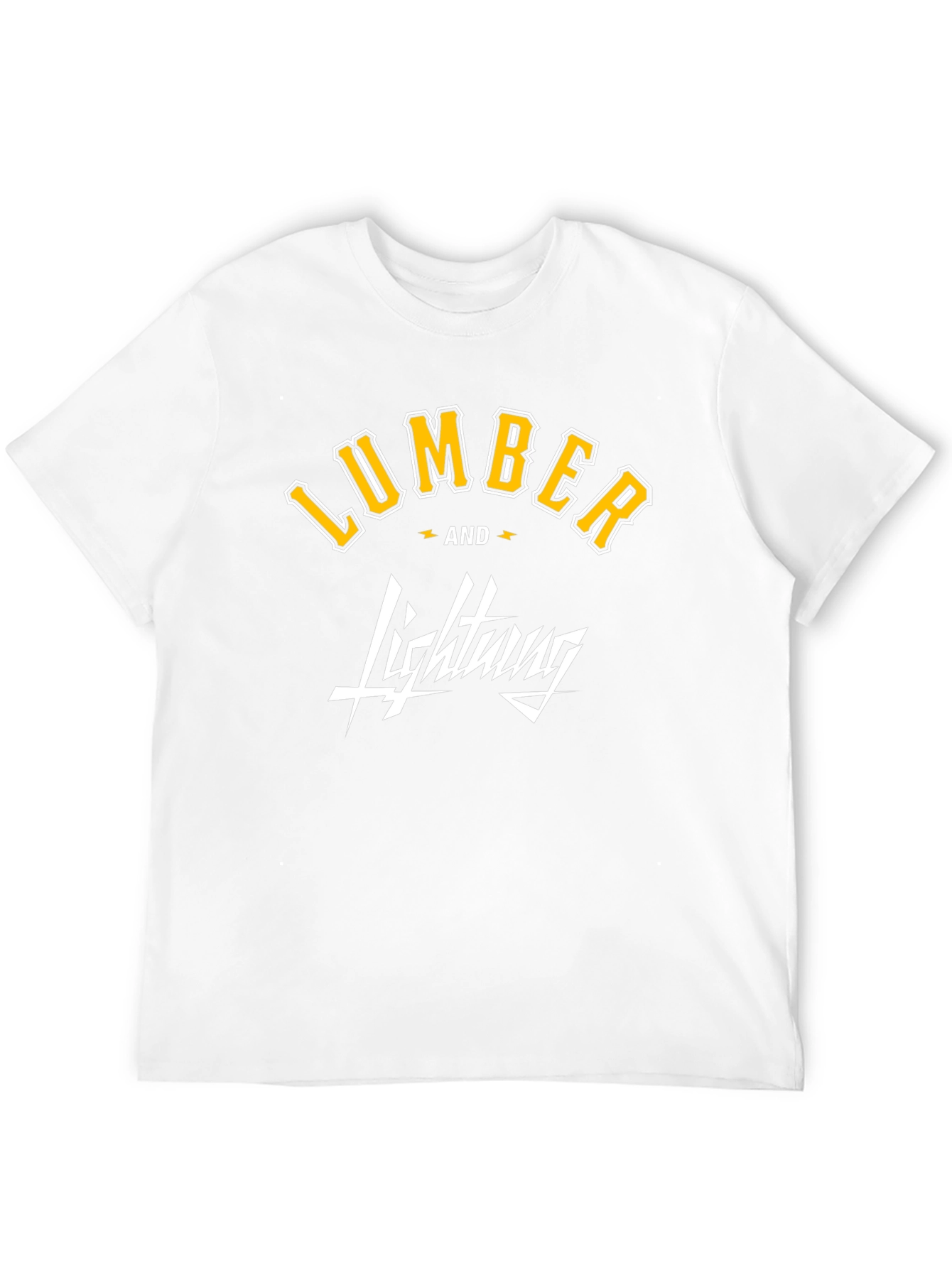 Lumber and Lightning Graphic T-Shirt - Black
