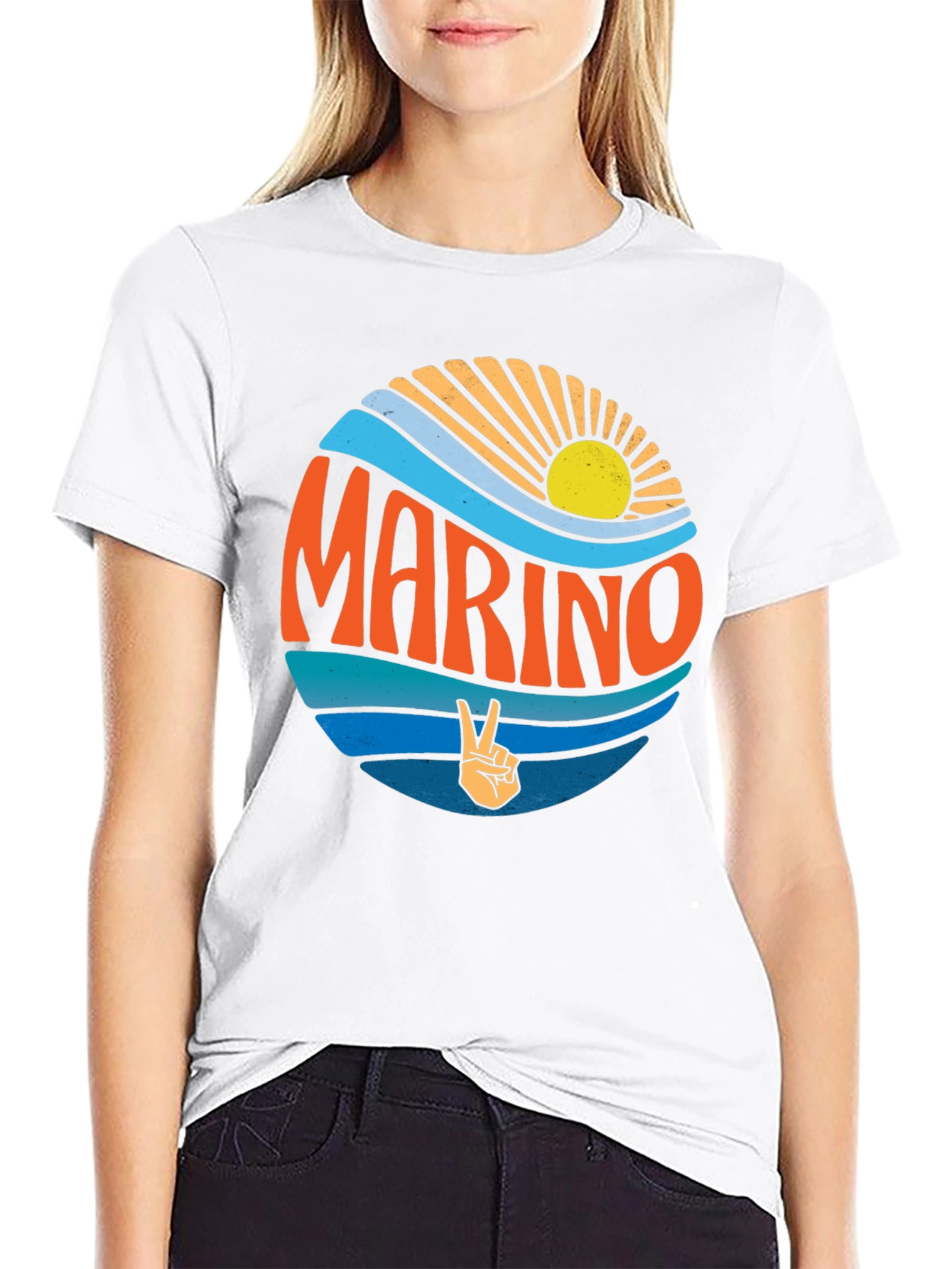 Marino Retro Graphic T-Shirt