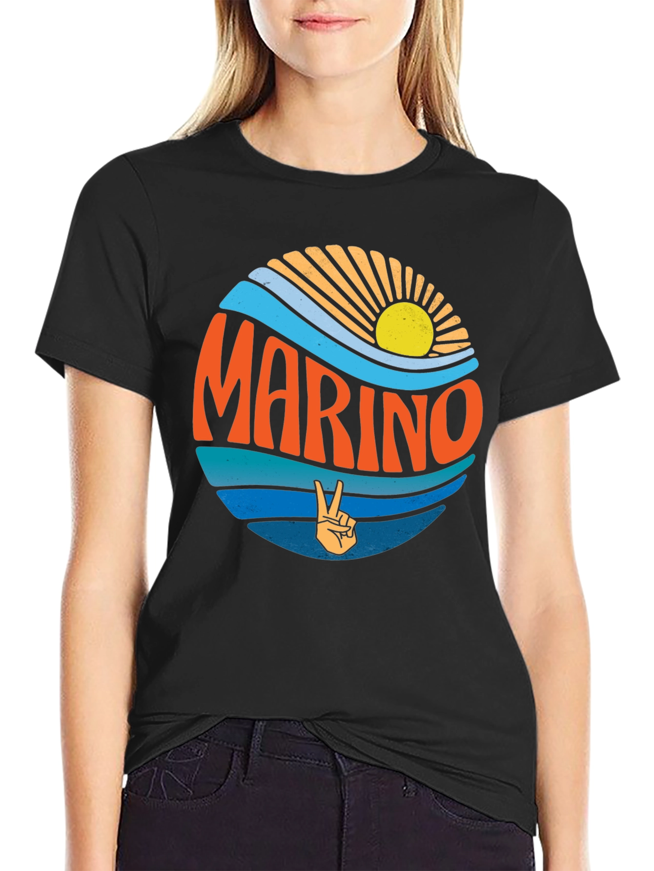 Marino Retro Graphic T-Shirt