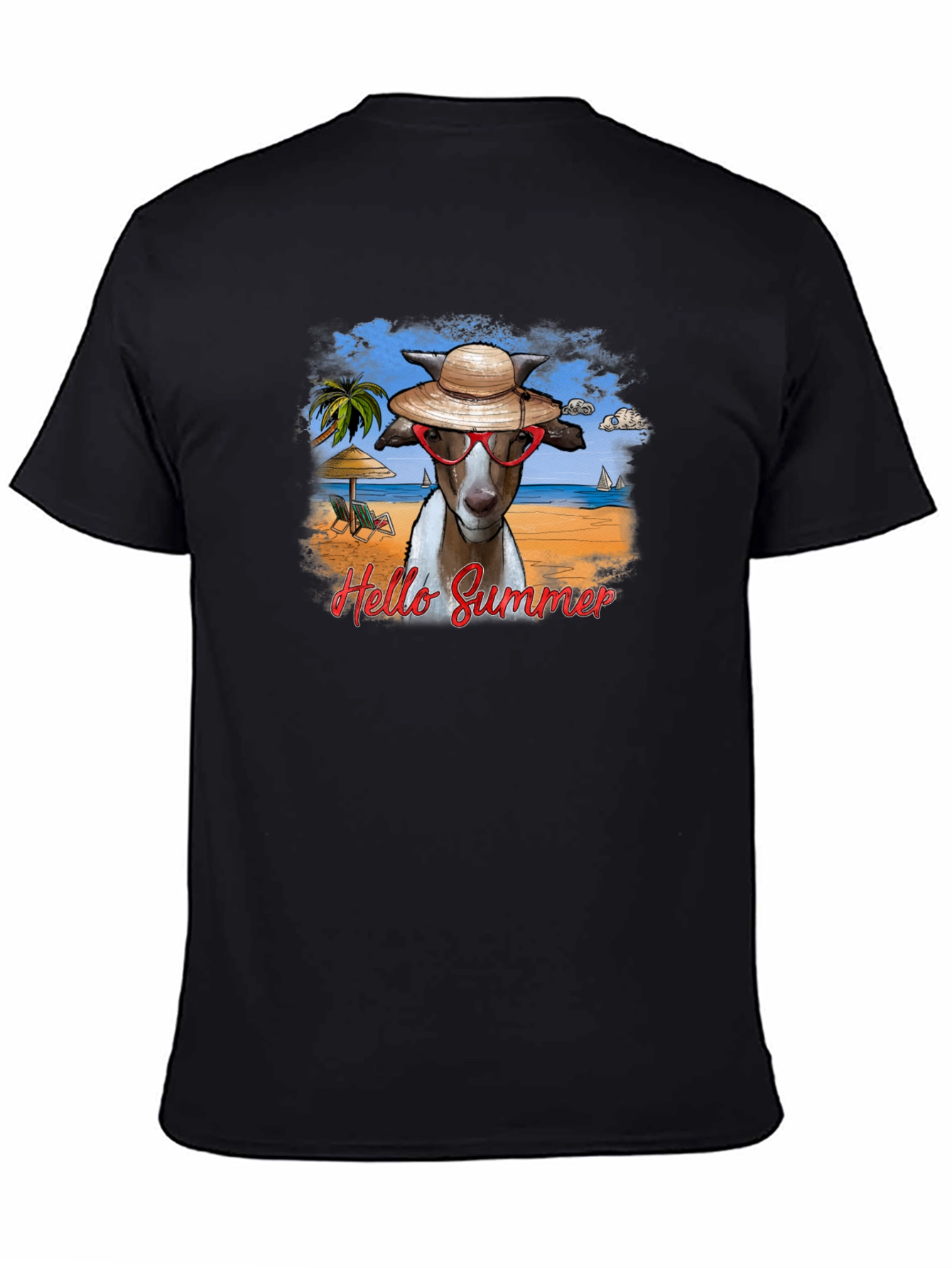 Hello Summer Goat T-Shirt
