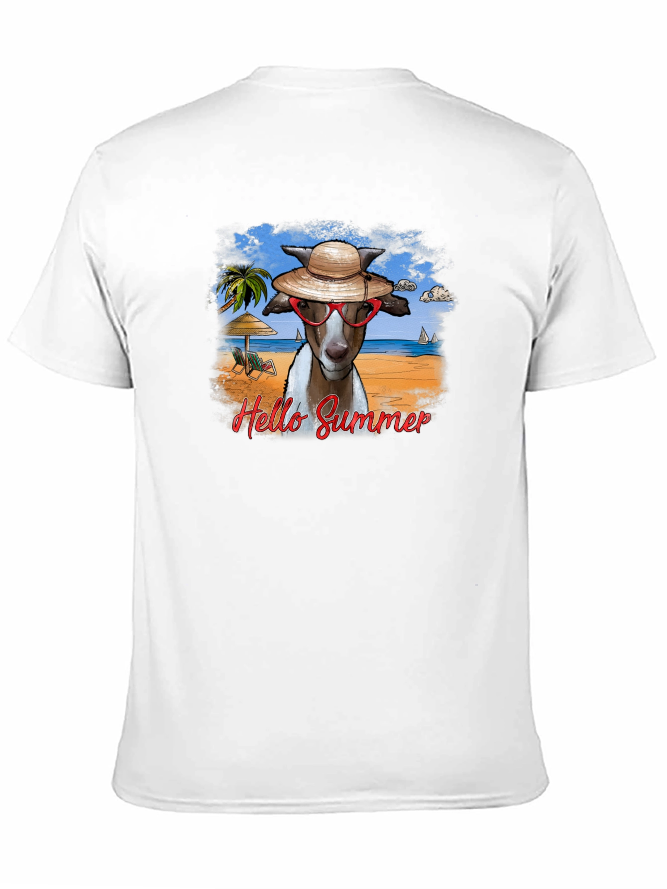 Hello Summer Goat T-Shirt