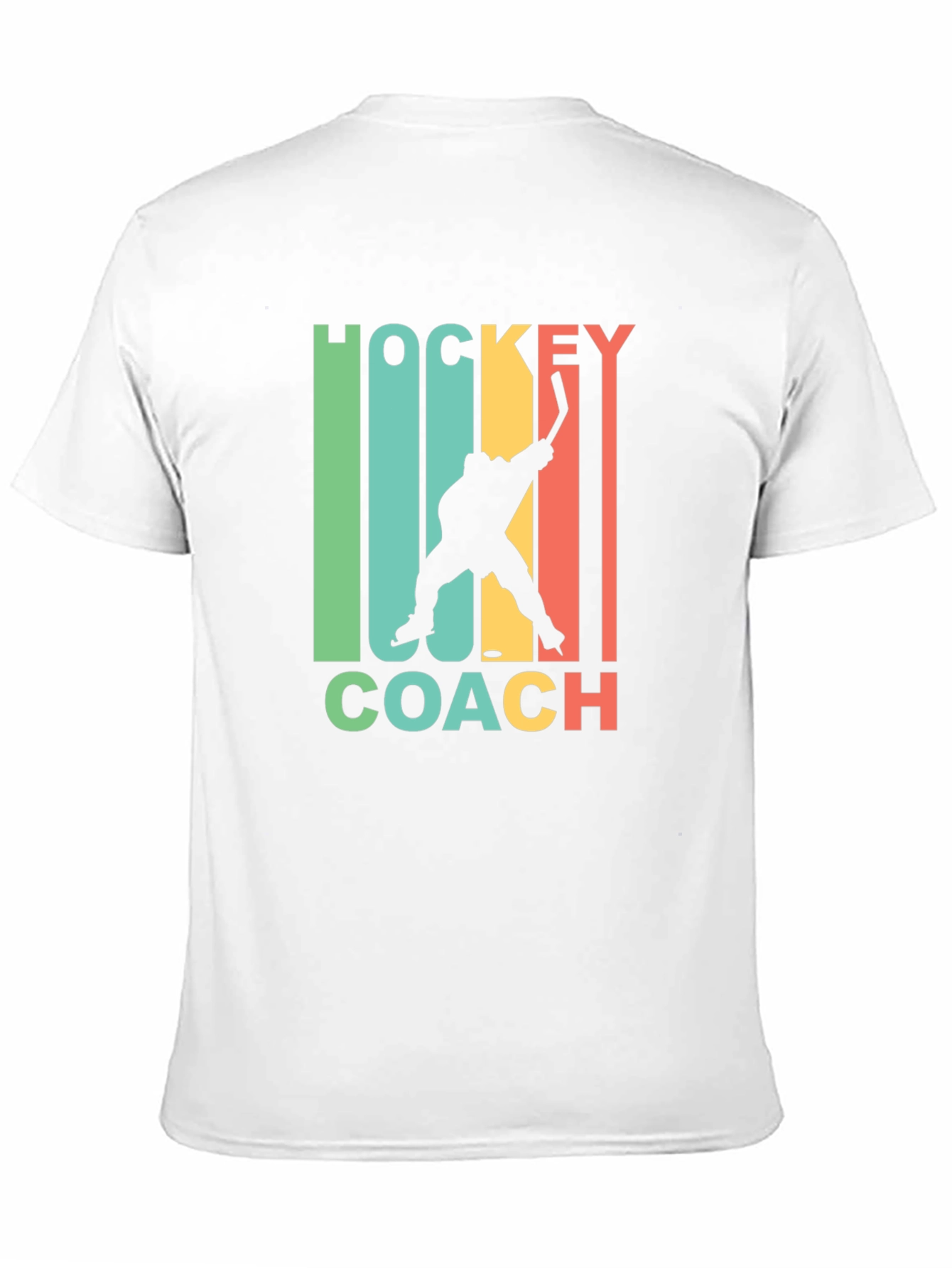 Hockey Coach Graphic Tee - Retro Style