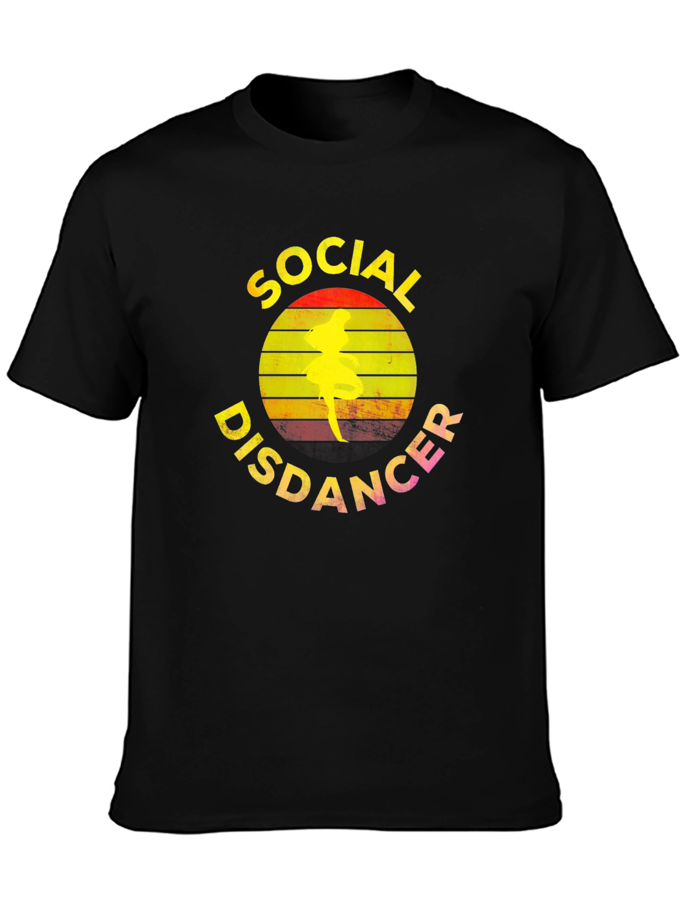 Social Disdancer T-Shirt - Retro Dancer Tee
