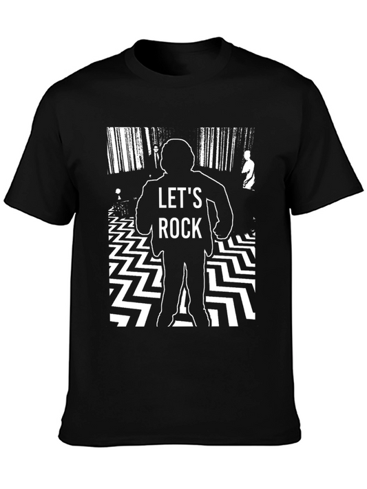 Lets Rock Tee - Black Lodge Inspired T-Shirt