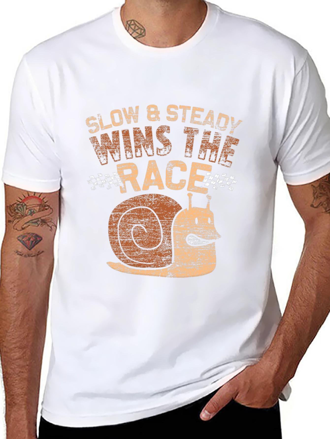Slow and Steady Wins the Race Graphic Tee