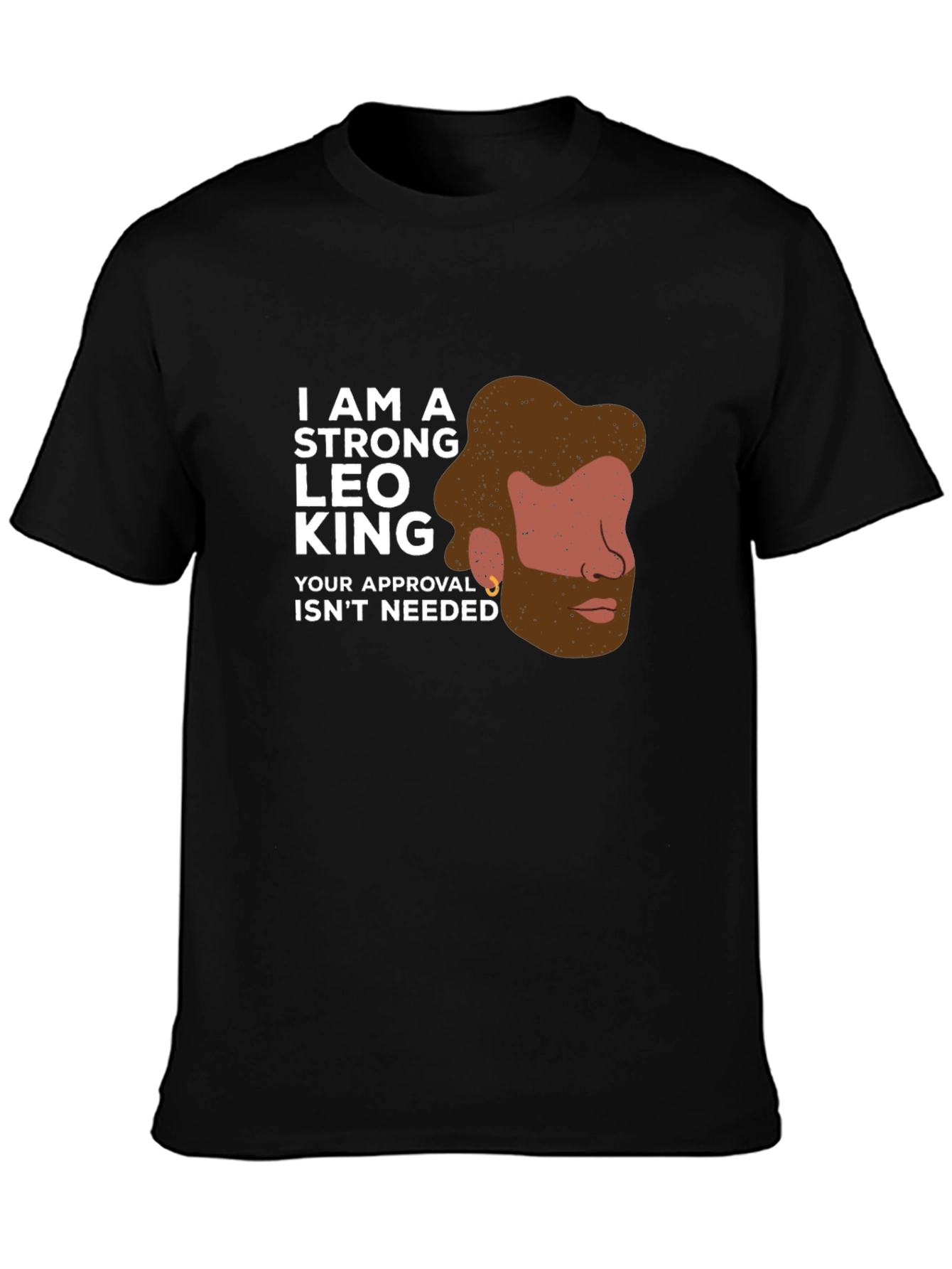 Strong Leo King Graphic T-Shirt