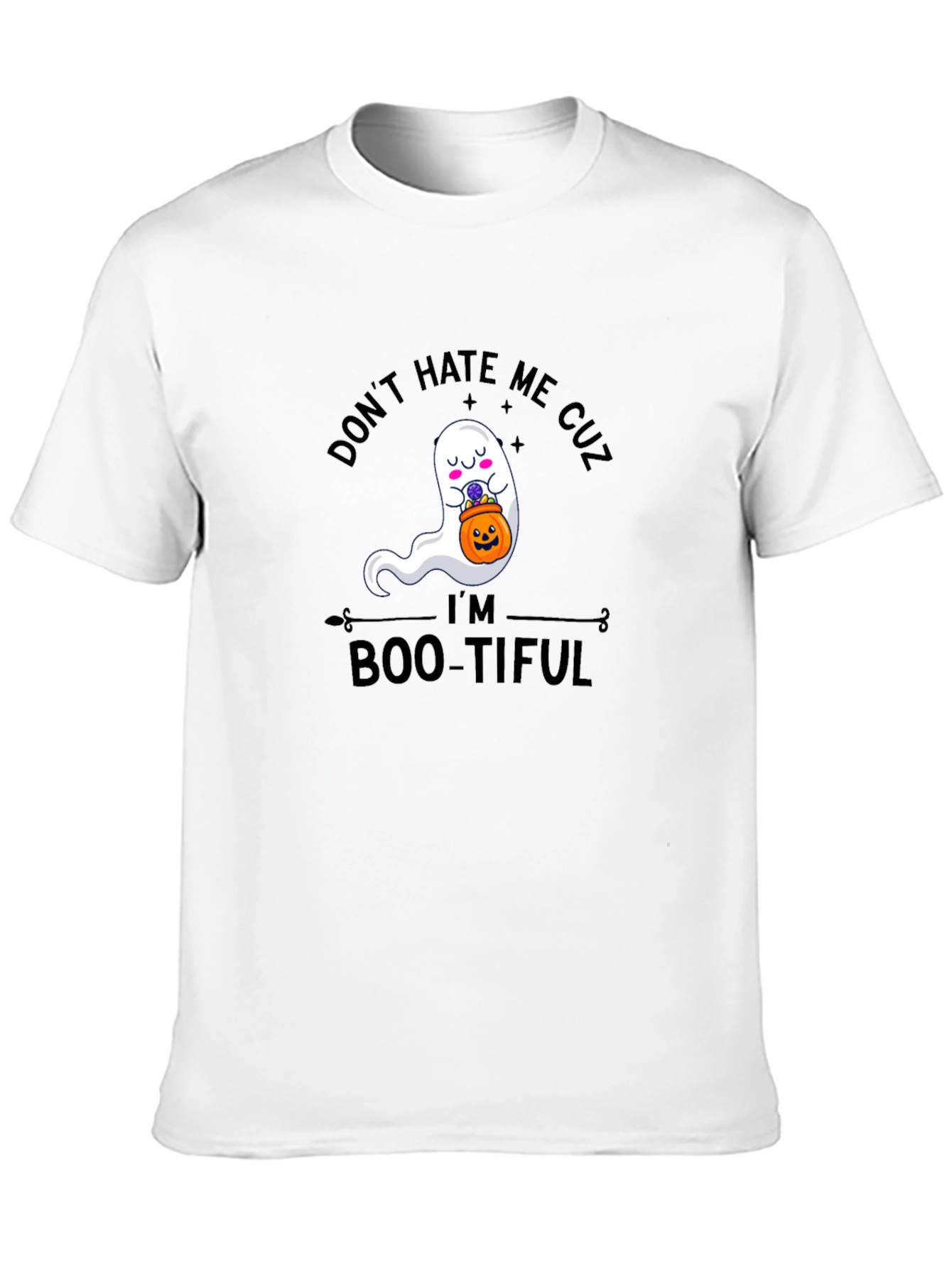 Boo-tiful Ghost Halloween T-Shirt