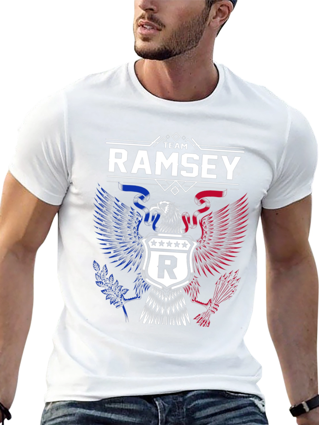 Team Ramsey Patriotic Eagle T-Shirt