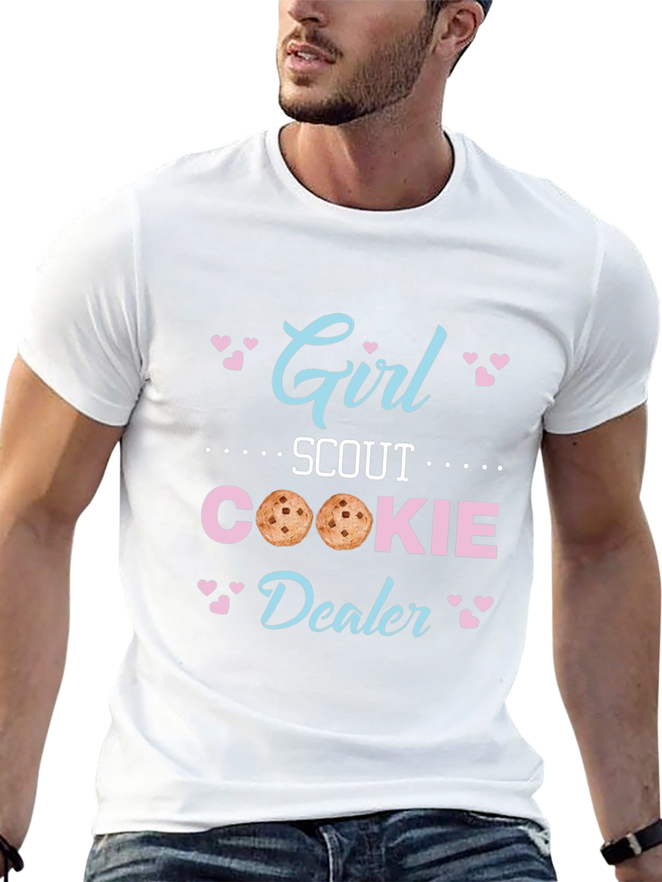 Girl Scout Cookie Dealer Black T-Shirt