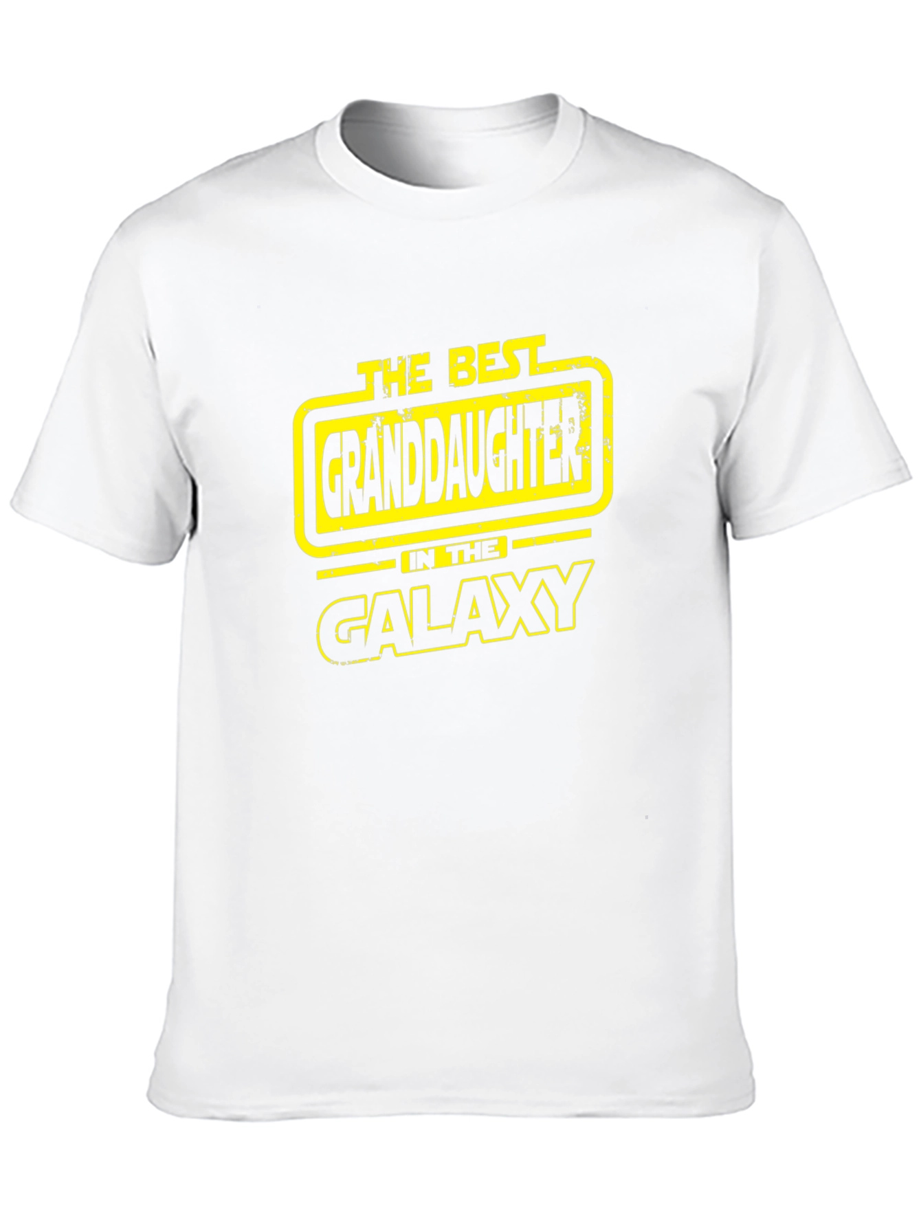 Best Granddaughter in the Galaxy Black T-Shirt