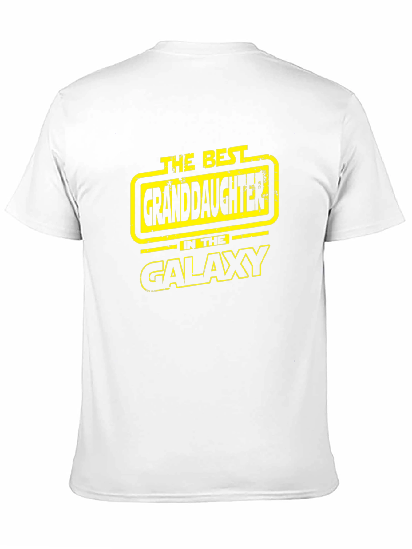 Best Granddaughter in the Galaxy Black T-Shirt