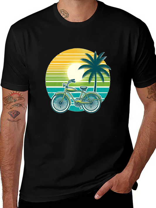 Retro Beach Cruiser Graphic Tee