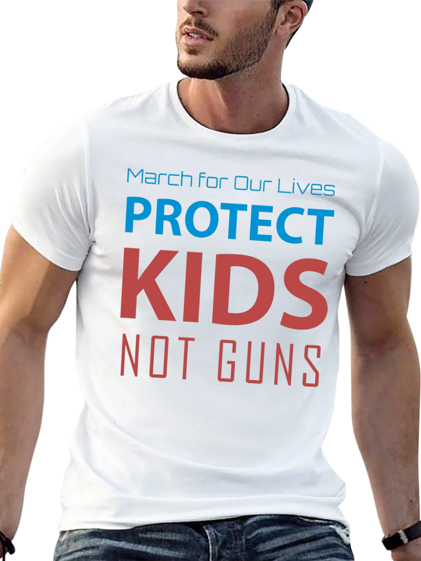 Protect Kids Not Guns Graphic T-Shirt