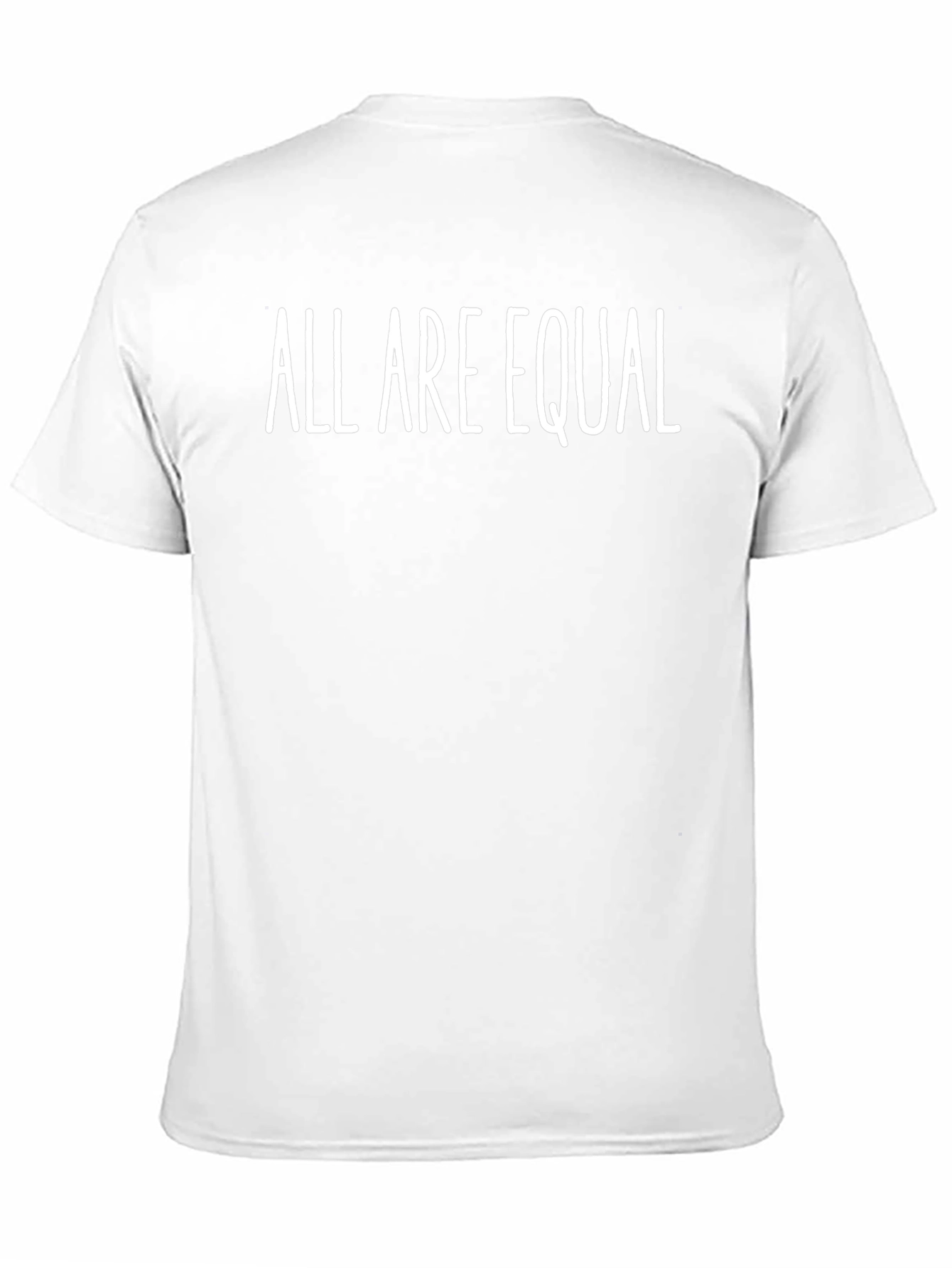 All Are Equal Black Graphic Tee