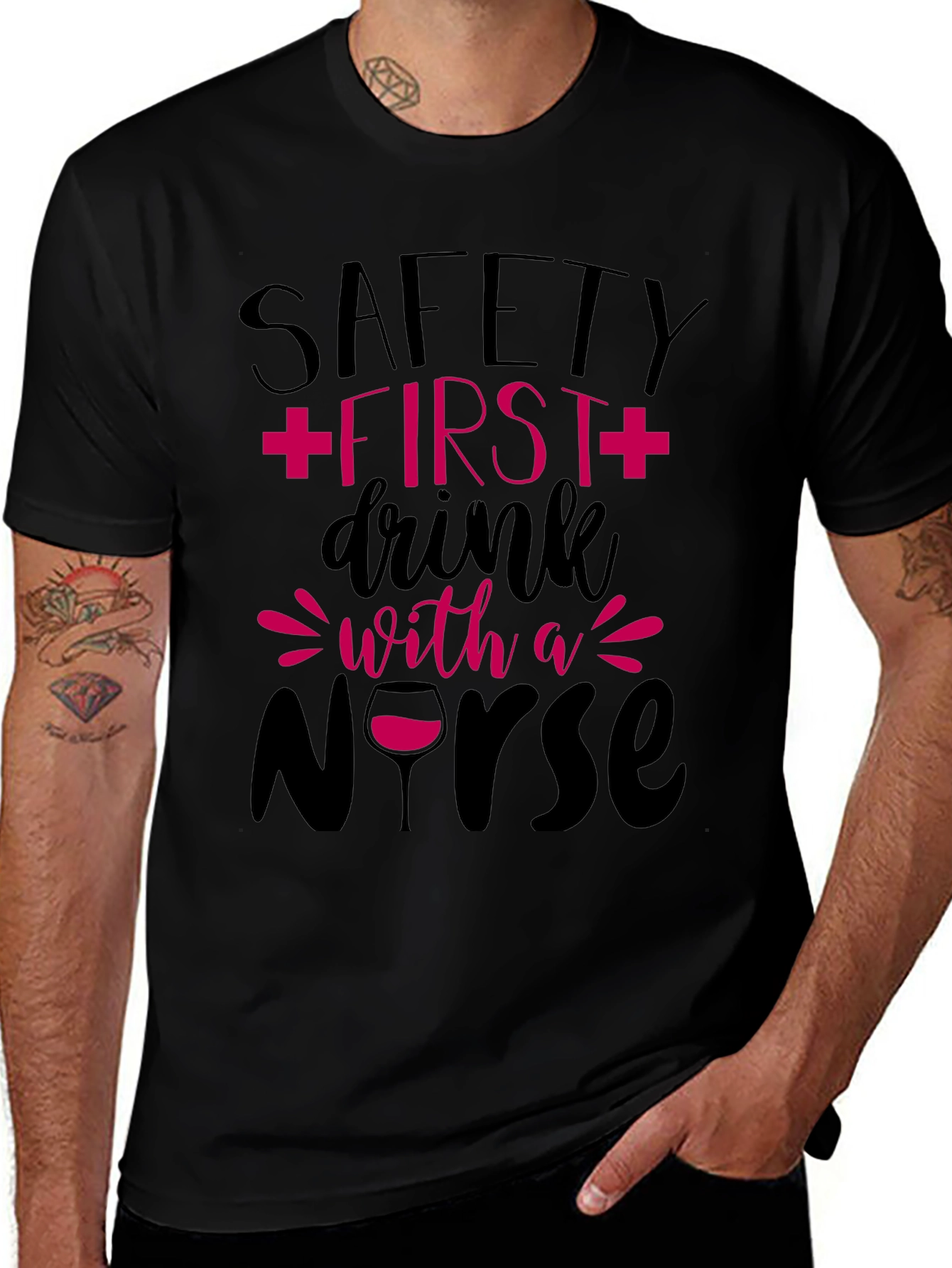 Safety First Nurse T-Shirt