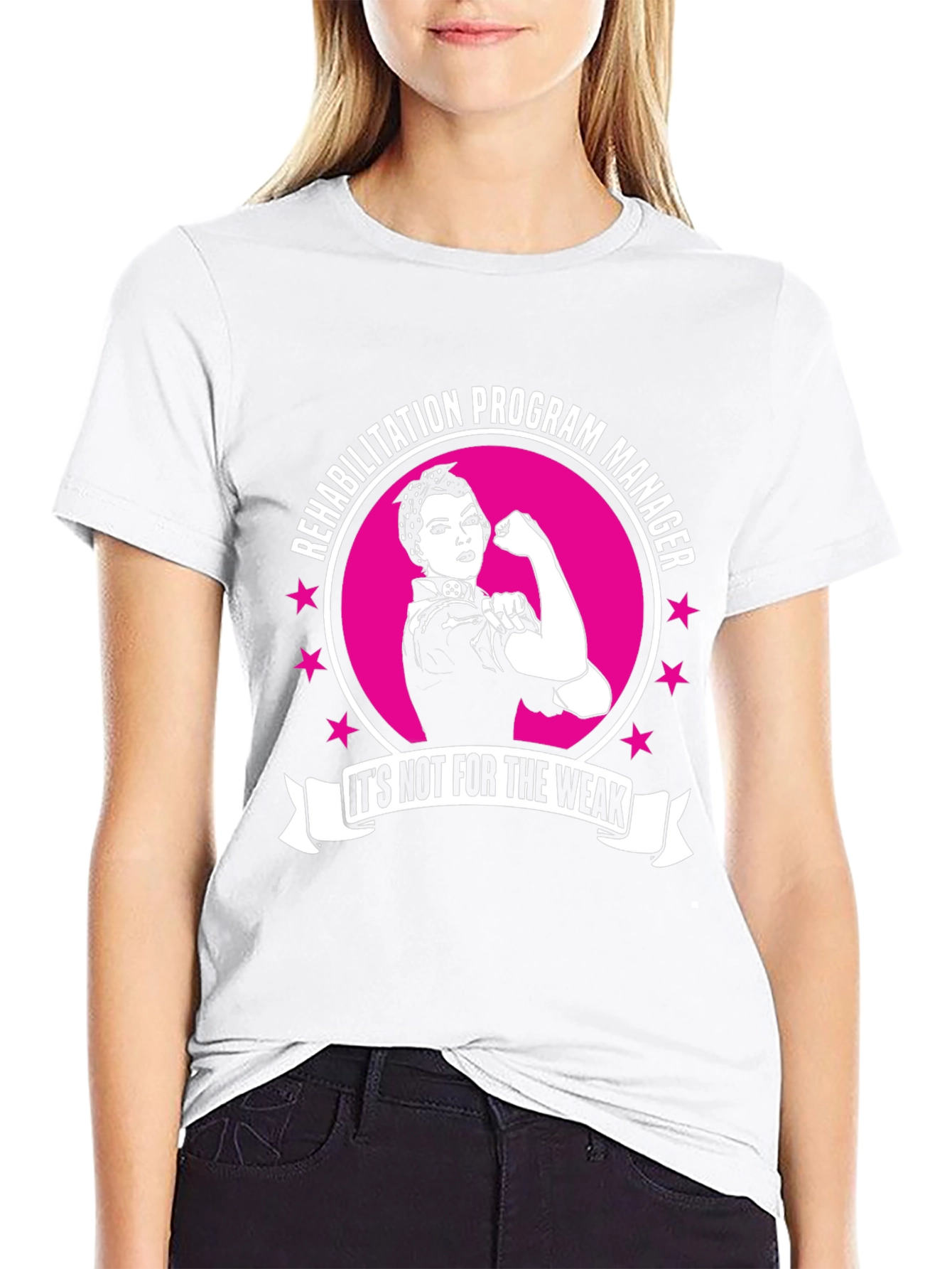 Rehabilitation Program Manager Rosie the Riveter T-Shirt