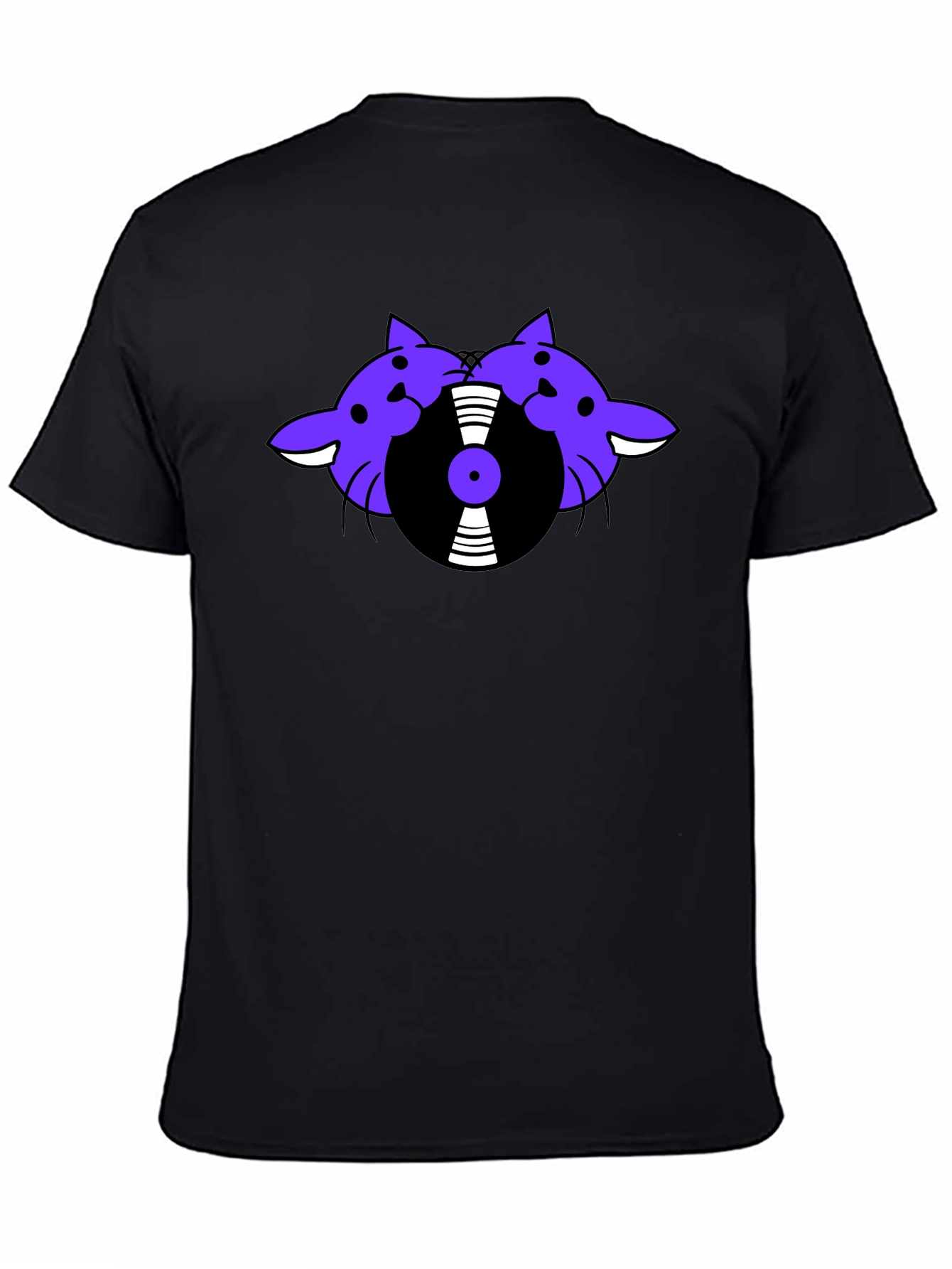 Retro Cats DJ T-Shirt