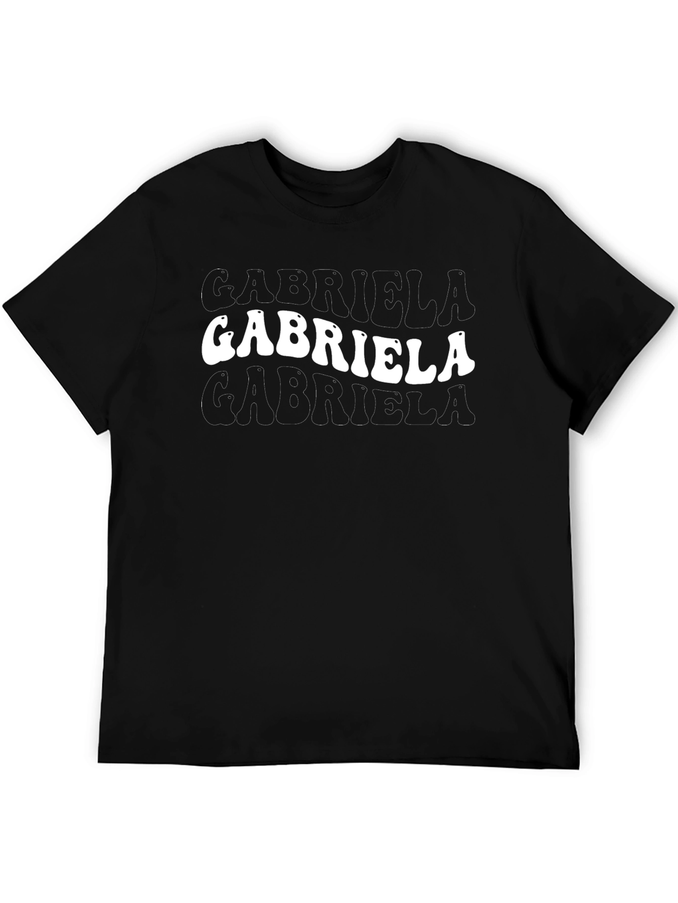 Gabriela Name T-Shirt - Trendy Custom Design