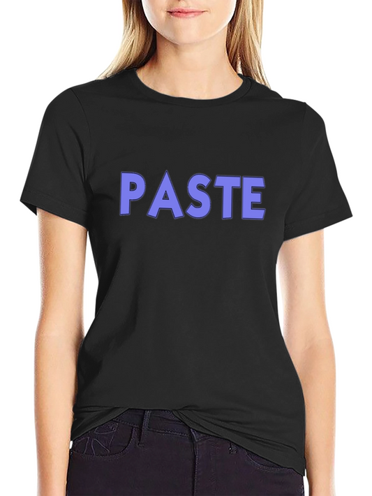Paste Graphic T-Shirt -  Trendy Casual Wear
