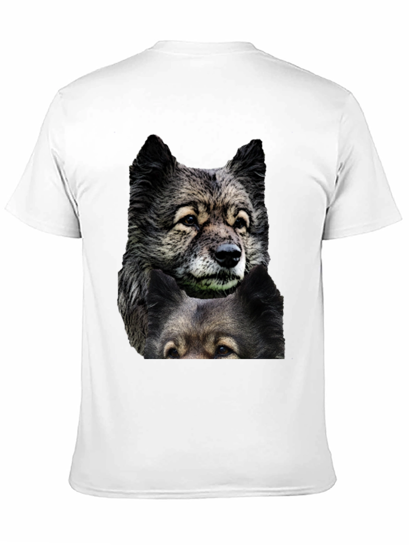 Dog Graphic Print T-Shirt | Mens Black Tee