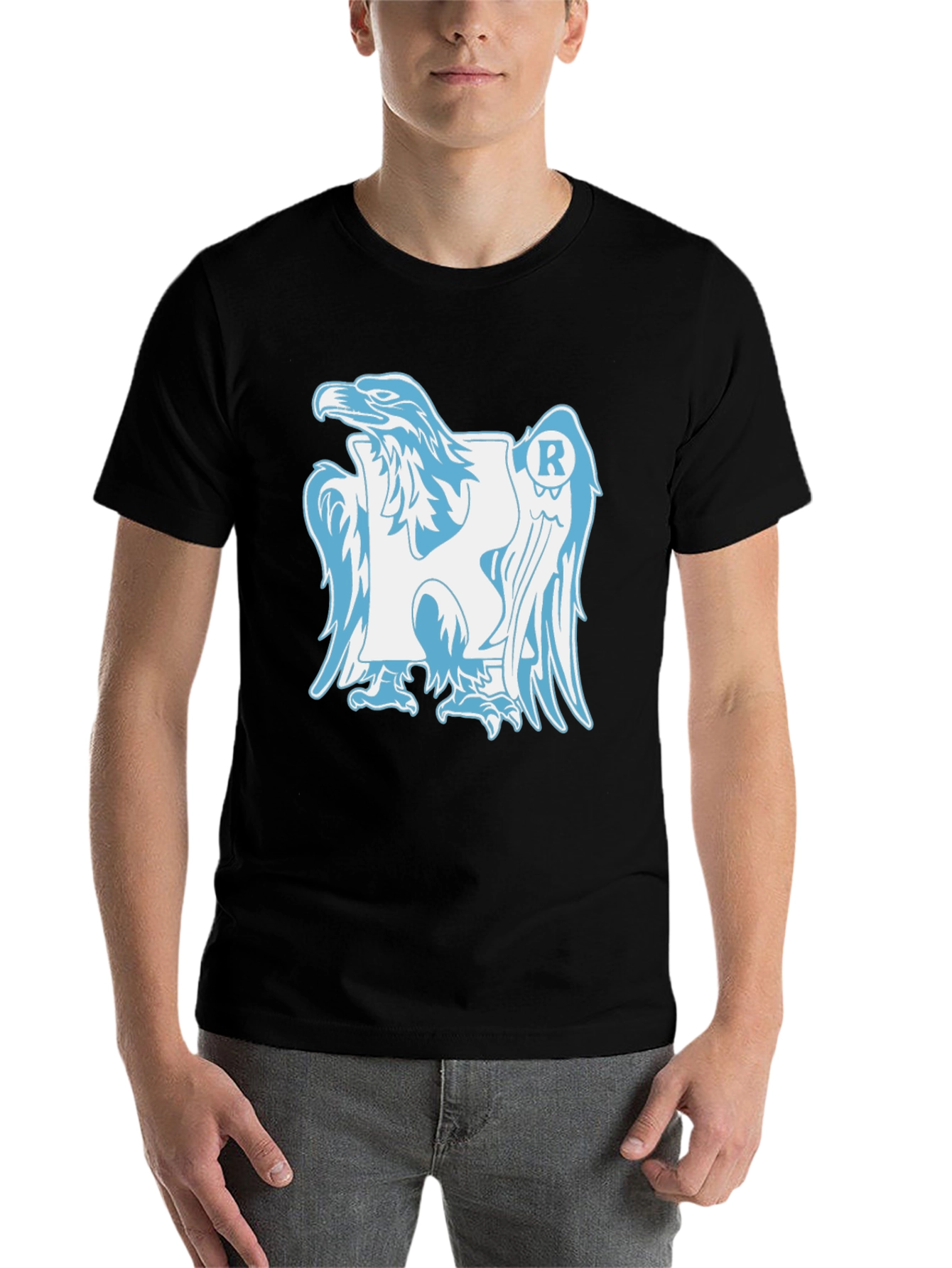 Eagle Logo Black T-Shirt